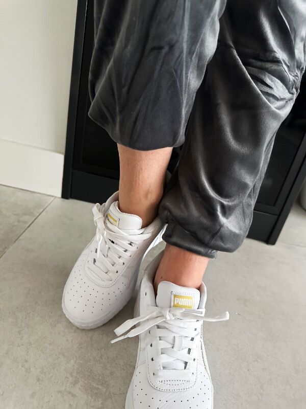 Aksamitne spodnie z ściągaczem N629 szary